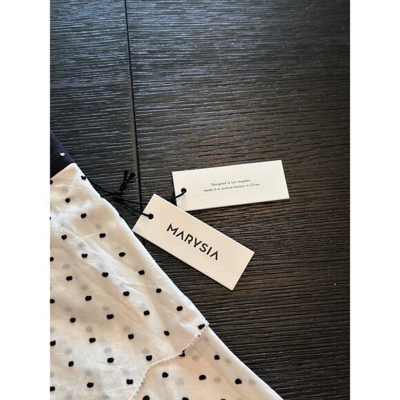 NEW NWT Marysia Resort Polka Dot Scalloped Mini Skirt XS - Picture 8 of 8